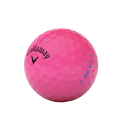 Callaway Golf REVA Golf Ball 2023, Pink, one dozen