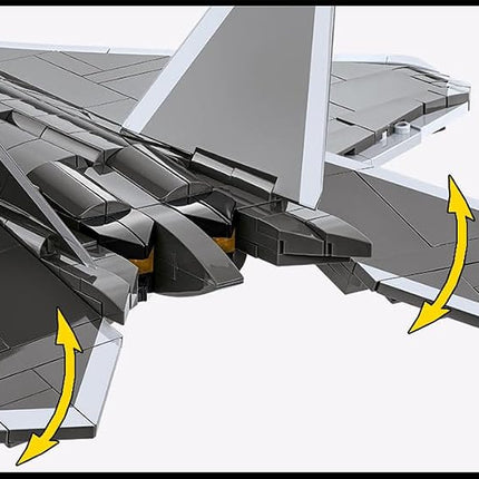 COBI Lockheed® F-22® Raptor ®, Scale 1:48, 695 Pieces, 1 Pilot Figure
