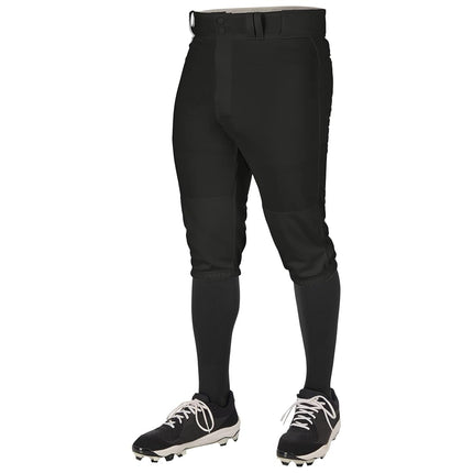 CHAMPRO Boys' Standard Triple Crown 2.0 Baseball Knickers, Black