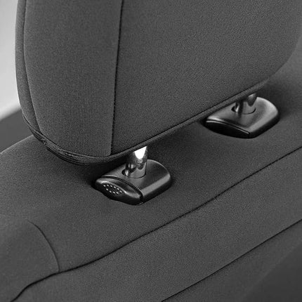 Rough Country Neoprene Front Seat Covers for 2016-2020 Tacoma - 91030, Black