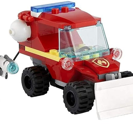 LEGO City Fire Hazard Truck 60279 Building Kit; Firefighter Toy That Makes a Cool Building Toy for Kids, New 2021 (87 Pieces)