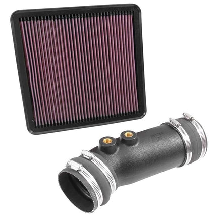 K&N 57-9031 Washable and Reusable Car Performance Intake Kit, Red