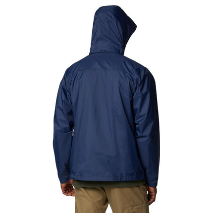 Columbia Men’s Glennaker Lake II Rain Jacket, Collegiate Navy, XL Tall