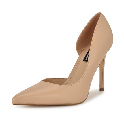 NINE WEST Women's FOLOWE Pump, Warm Blush, 8