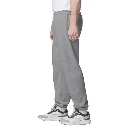 Gildan Men's Fleece Elastic Bottom Sweatpants, Style G18200, Sport Grey, 2X-Large
