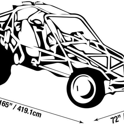 Raider 02-7724 SX-Series Large Weather and UV-Resistant UTV Storage Cover