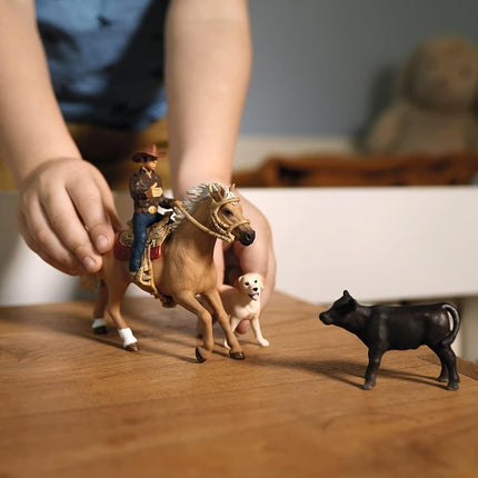 Schleich Farm World - 6Pc Western Riding Adventures - Kids Ages 3+ | 42578