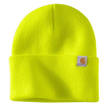 Carhartt Men's Knit Cuffed Beanie 104597, Brite Li