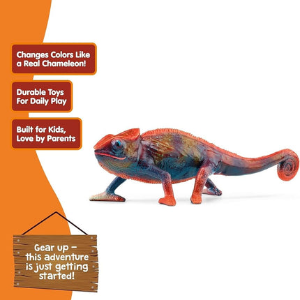 Schleich Wild Life - Chameleon Toy Figurine - Kids Ages 3+ | 14858
