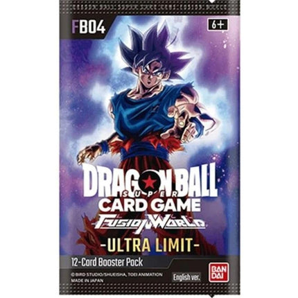 Dragon Ball Super Fusion World FW-04 TCG FB04 Ultra Limit Booster Box - 24 Packs