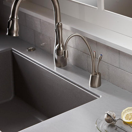 Distributeur d'eau chaude et froide Insinkerator F-HC1100MB Indulge Contemporary, Bronze Moka