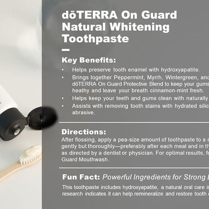 ON GUARD? NATURAL CLEANSING TOOTHPASTE 125 g