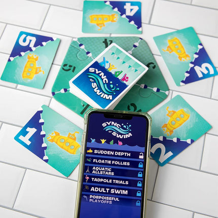 Bezier Games Sync or Swim Board Game - Board Game - 6 Players - Ages 14+