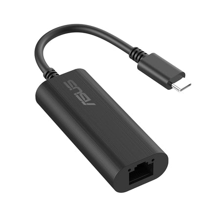 ASUS USB-C2500 V2 2.5Gbps Type-C Wired Network Adapter, RJ45 LAN, USB-C High-Speed Transfer, Compatible with 2.5G/1G/100Mbps