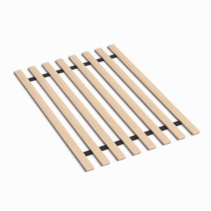 Greaton, Planche/Lattes Bunkie en Bois de Soutien de Matelas Vertical Robuste de 0,75 Pouce avec Housse, Twin XL, Gris