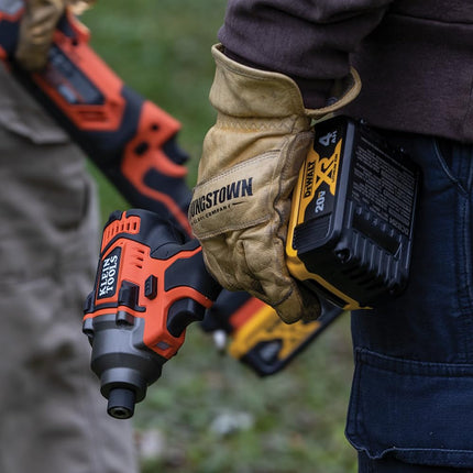 Klein Tools BAT20CD 20V Battery-Operated 1/4-Inch Impact Driver, Compact Design for Excellent Control in Tight Spaces (Tool Only)