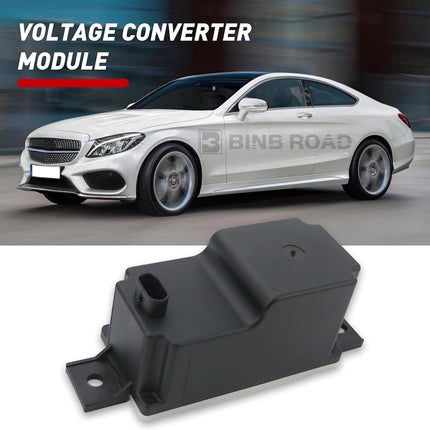 BINB ROAD Power Voltage Converter Module Auxiliary Battery 2059053414 Compatible with Mercedes-Benz C43/C63 AMG C180 C200 C250 C300 2014-2019