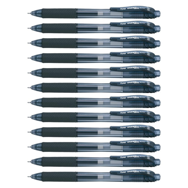 Pentel BLN105 Gel Ink Rollerball Pens with Click T