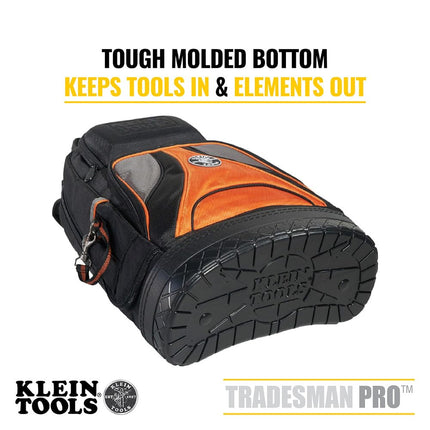 Klein Tools 80113 Tradesmen Backpack Kit with 39-Pocket Tradesman Pro Tool Backpack and Non-Contact Voltage Tester Pen, 2-Piece