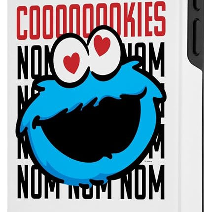 iPhone 12 mini Sesame Street Cookie Monster Coooooookies Case