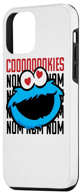 iPhone 12 mini Sesame Street Cookie Monster Coooooookies Case