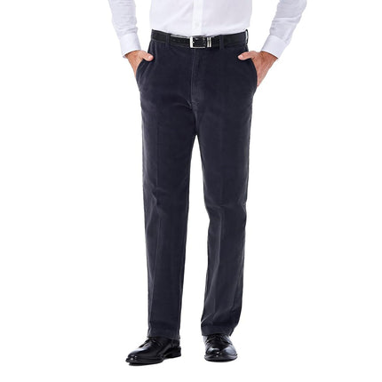 Haggar mensHC00229Stretch Corduroy Expandable Wais