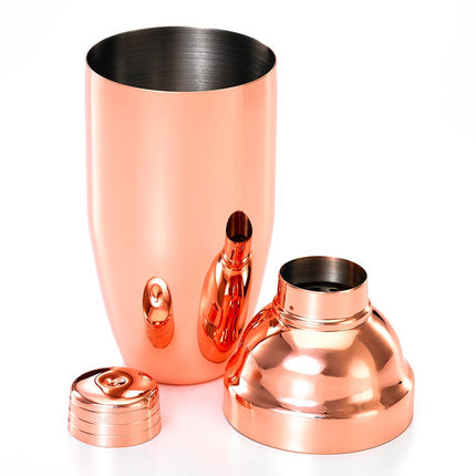 Barfly M37039CP 3-Piece Japanese Style Shaker Set, 24oz (700 ml), Copper