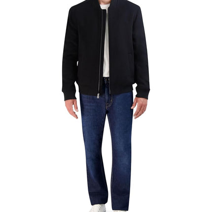 Veste décontractée douce pour homme Cole Haan, par temps froid, noire, taille M