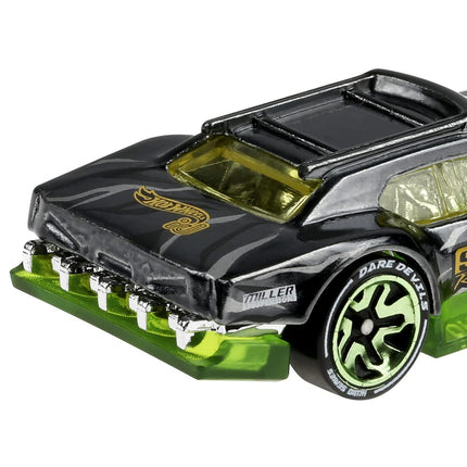 Hot Wheels id Vehicle, 1:64 Scale Driftsta Vehicle with Embedded NFC Chip, Daredevils Collection, Physical and Digital Play for Ages 8 Years and Older