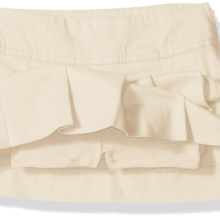 Jupe-short d'uniforme de Place pour enfants pour filles taille plus, Biscuit, 12