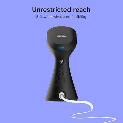 Conair Compact Garment Steamer for Clothes, Small Size Tackles Big Wrinkles with Fast Heat Up