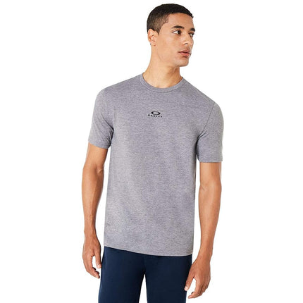 Oakley Men's Bark New Ss, Athletic Heather Grey, S