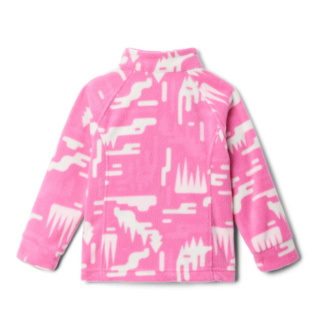 Polaire imprimée Columbia Baby Benton Springs II, Rose glacier Highland, 3/6