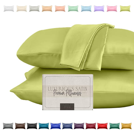 Elegant Comfort Silky and Luxurious 2-Piece Satin 