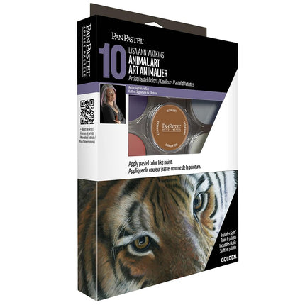 Colorfin, PanPastel Artist Pastels, 10-Color Anima