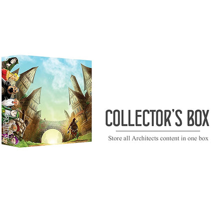Architects of the West Kingdom Collector’s Box – Storage Solution for Base Game & Expansions, Includes Promo Cards, Organizes All Components