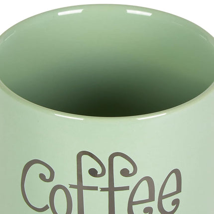 DII Kitchen Accessories Retro Collection Ceramics, Canister Set, Jadeite, 3 Piece