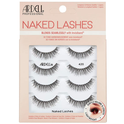 Ardell Naked Lashes Multipack - 4 Pairs of False E
