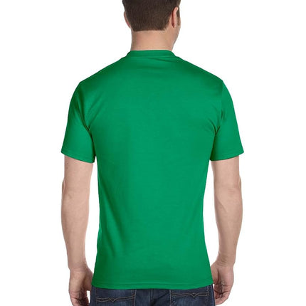 Hanes Mens 5.2 Oz. ComfortSoft® Cotton T-Shirt (5280) -Kelly GREE -S