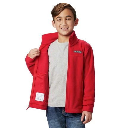 Columbia Boys Steens Mountain II Fleece, Mountain Red, Large