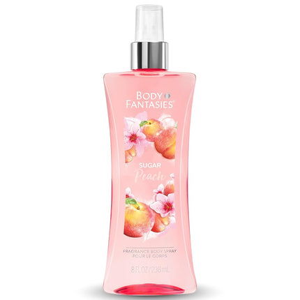 Sugar Peach by Body Fantasies for Women - 8 oz Body Spray
