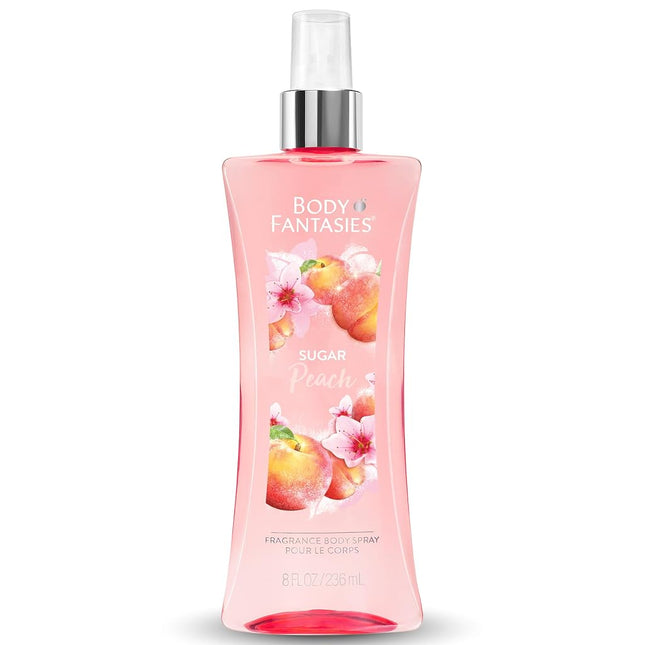 Sugar Peach by Body Fantasies for Women - 8 oz Body Spray