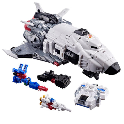 Transformers Age of the Primes Armada Jetfire, Commander Class 8-Inch Converting Action Figure with 3 Mini-Con Figures, Robot Toys for 8+