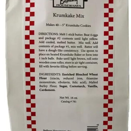 Bethany Housewares 781 Krumkake Mix 16 oz