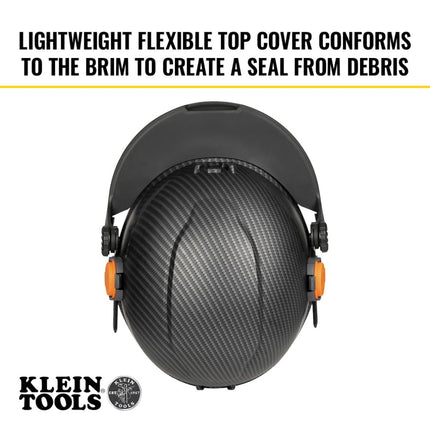 Klein Tools 60531 Tinted Replacement Face Shield Lens, Lightweight, Anti-Fog, for Klein Full Brim Hard Hat Shields Cat. Nos. 60528 and 60529