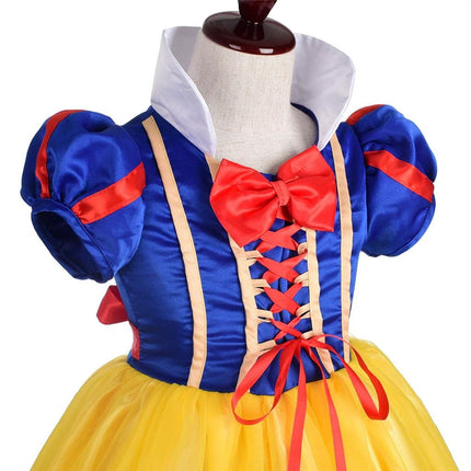 Dressy Daisy Kids Girls Princess Costume with Accessories Fancy Dresses Up Halloween Birthday Party with Ribbon Size 8-10