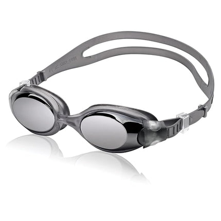 Speedo Hydrosity Mirrored Swim Goggle, Charcoal, One Size