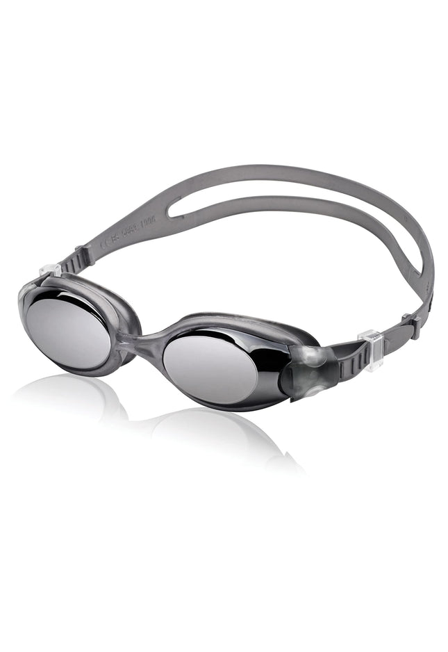 Speedo Hydrosity Mirrored Swim Goggle, Charcoal, O