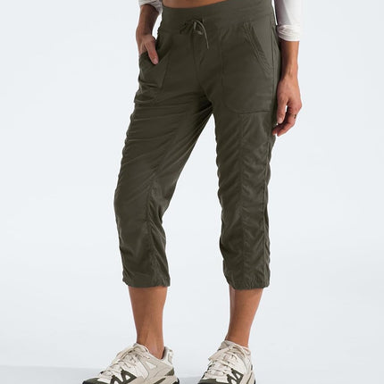 THE NORTH FACE Women's Aphrodite 2.0 Capri, New Taupe Green-NPF, Large