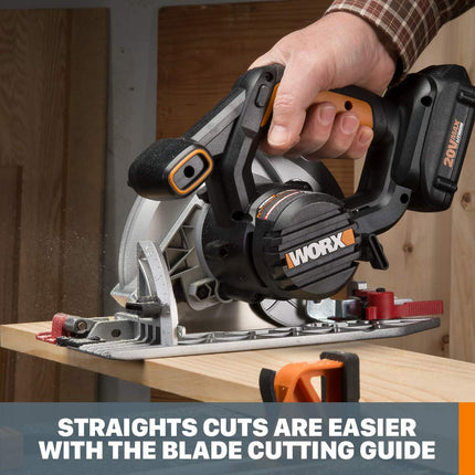 Worx WX530L Exactrack 20V 6-1/2" Circular Saw